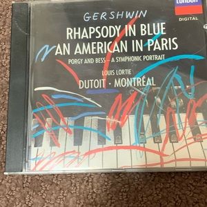 Gershwin: Rhapsody in Blue CD (3 for $20)